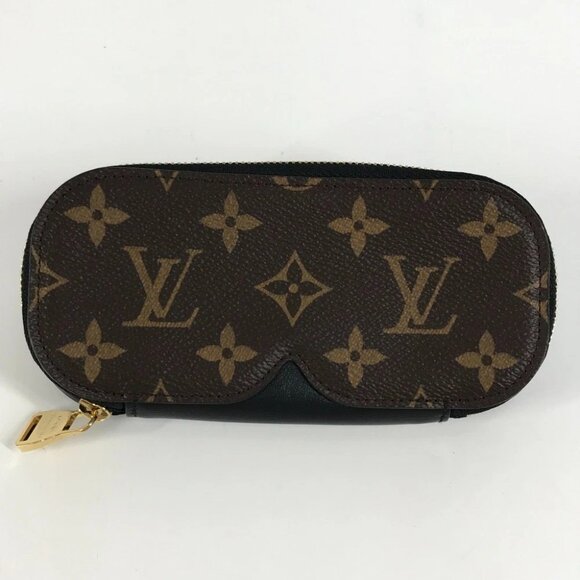 LOUIS VUITTON GI0633 Monogram Etui Lunette GM Pouch Sunglasses glasses case - Picture 1 of 15